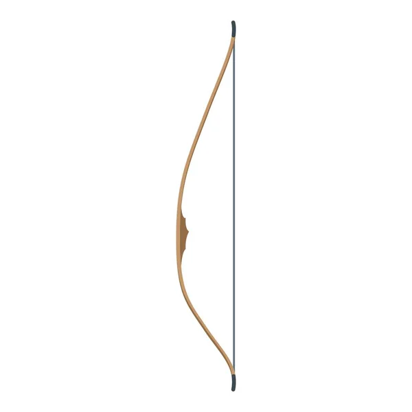 Иконка лука лучника, изометрический стиль — стоковый вектор