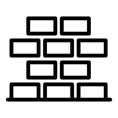 Tuğla işi simgesi, özet biçimi