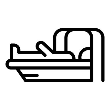 İnsan vücudu tıbbi test simgesi, özet biçimi