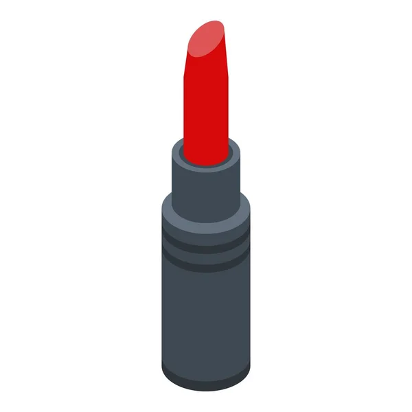 Lippenstift-Symbol, isometrischer Stil — Stockvektor
