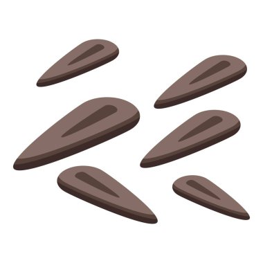 Leylak tohumu simgesi, izometrik biçim