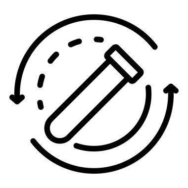 Test tübü simgesi, özet biçimi