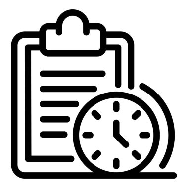 Spor eğitim programı simgesi, özet biçimi