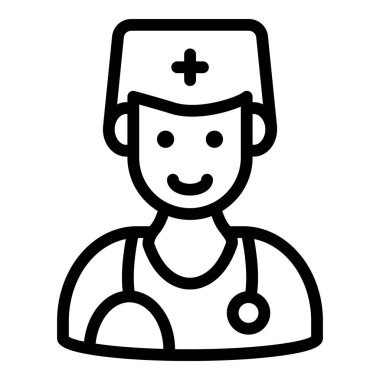 Kardiyolog simgesi, taslak biçimi