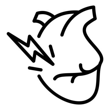 Kalp krizi ikonu, taslak biçimi