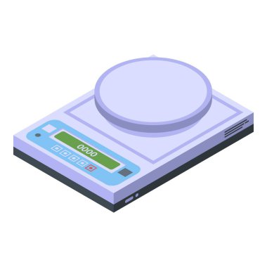 Elektronik ölçekli simge, izometrik biçim