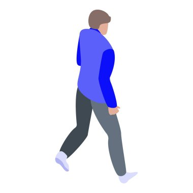 Klipsçi adam simgesi, izometrik biçim