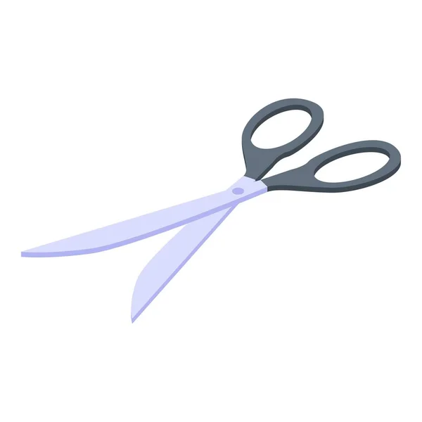 Cut scissors icon, isometric style — Stock Vector