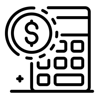 Tahmini hesap makinesi simgesi, özet biçimi