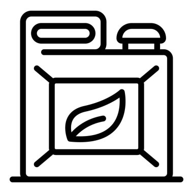 Eko plastik kutu simgesi, taslak biçimi