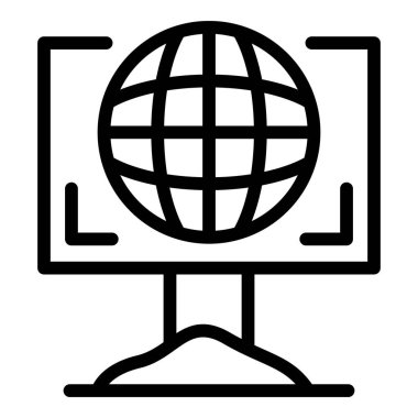 Çevresel reklam panosu simgesi, özet biçimi