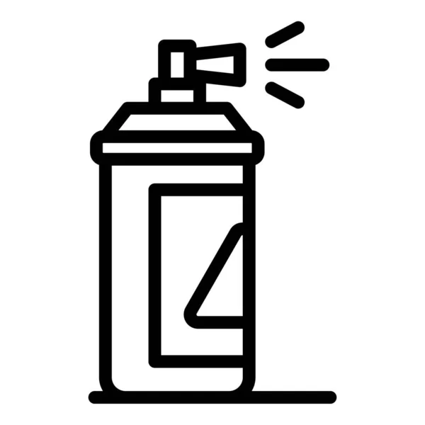 Reaint spray icon, outline style — стоковый вектор