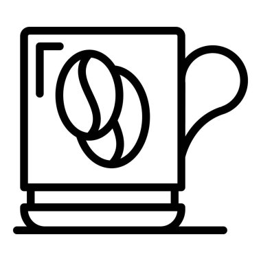 Kahve metali kupa simgesi, taslak biçimi