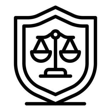 Hakim dengesi kalkan simgesi, özet biçimi