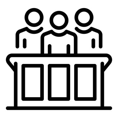 Karar yargısı simgesi, özet biçimi