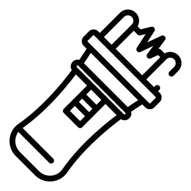 Elektro şok simgesi, özet biçimi