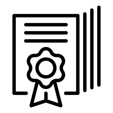 Ofis noteri amblem simgesi, özet biçimi