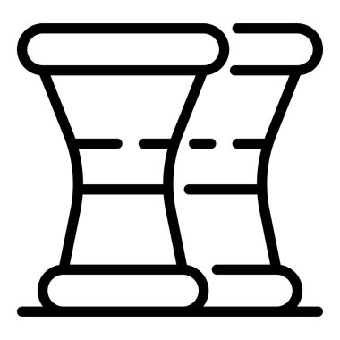 Biber ve tuzluk simgesi, özet biçimi