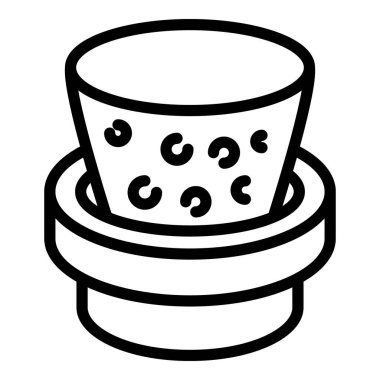 Şarap mantar simgesi, özet biçimi