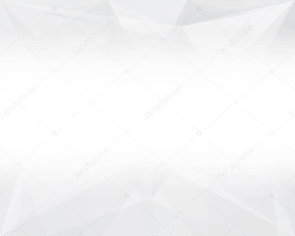 White Polygon Abstract Background.