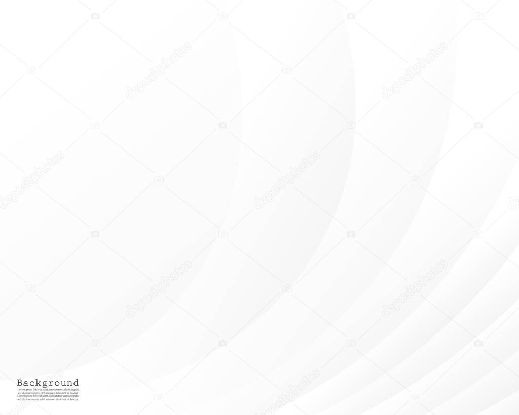 Abstract Background With Perspective. White Soft Texture. 