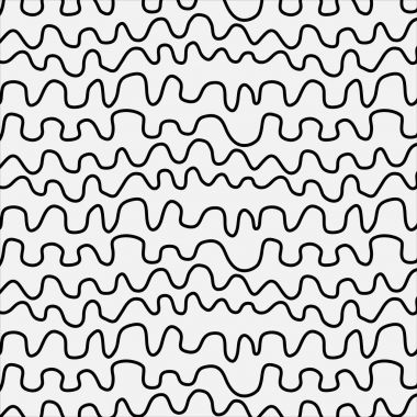 Satırları el çekilmiş soyut desen.