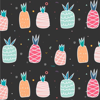 Geometrik öğeleri düz desen.