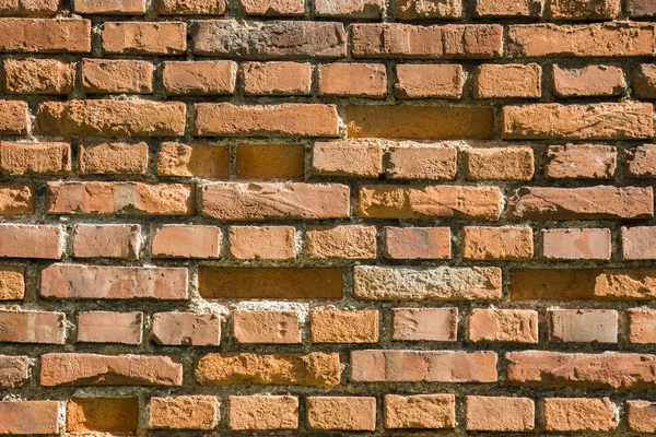 Viejo muro de ladrillo rojo — Foto de Stock