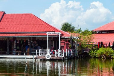 Hua Hin Floating Market in Hua Hin. Thailand.