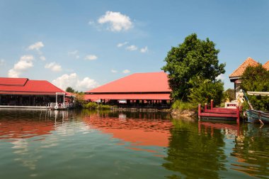 Hua Hin Floating Market in Hua Hin. Thailand.