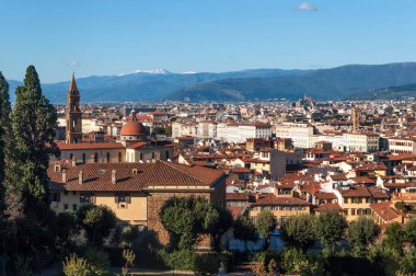 güzel panoramik Floransa, İtalya.
