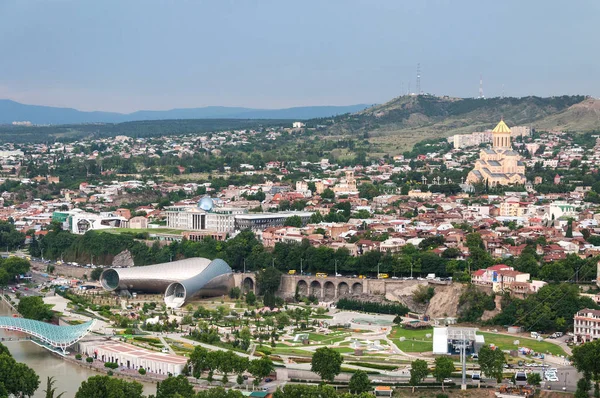 Güzel panoramik Tiflis, Gürcistan