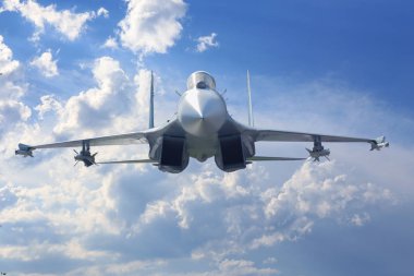 Rus uçak gökyüzünde uçan