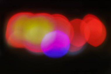 renk yuvarlak parlak ışık noktalar