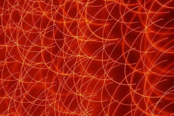 Licht gebogen lijnen op een rood — Stockfoto