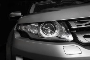 prestijli araba closeup Far