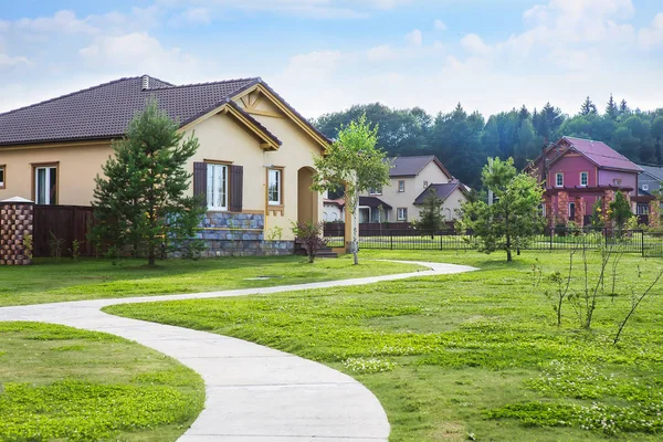 Landhausdorf — Stockfoto