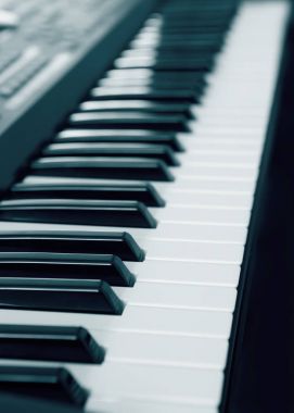 Klavye elektronik müzik synthesizer