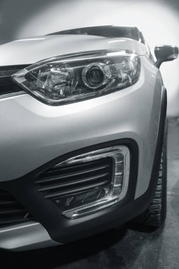 prestijli araba closeup Far