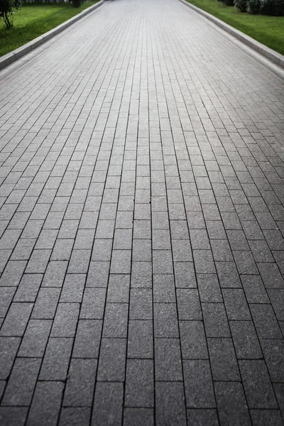 Pavement of granite tiles — Stock Photo, Image
