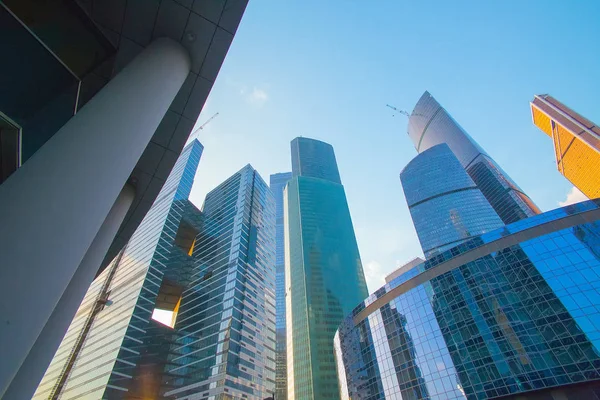 Buildings of modern business center — Stock Photo, Image