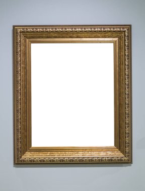 resim çerçevesi beyazda izole edildi