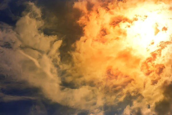 Heatwave hot sun. Climate Change. — Stock Photo, Image