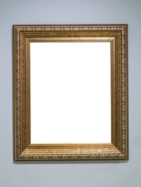 resim çerçevesi beyazda izole edildi