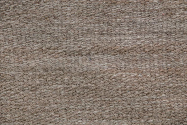 Grobe Wollmatte Hintergrund Nahaufnahme — Stockfoto