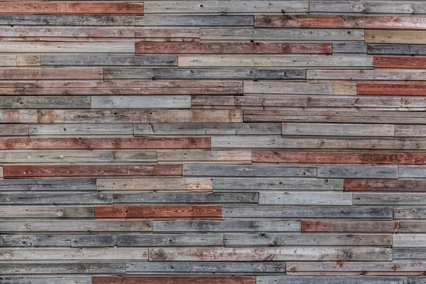 Achtergrond Van Verschillend Getinte Oude Houten Planken — Stockfoto