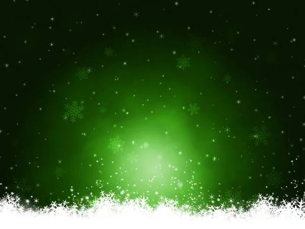 Зимний темно-зеленый фон — стоковое фото