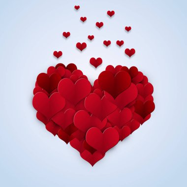 Sevgililer günü kalp şekilleri