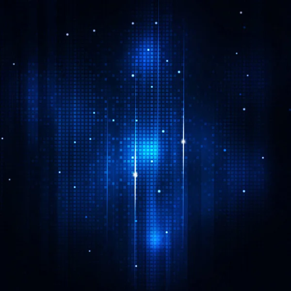 Vierkante vormen blauwe achtergrond — Stockfoto