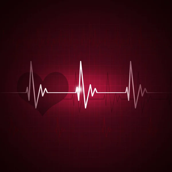 Pulso de un corazón — Foto de Stock
